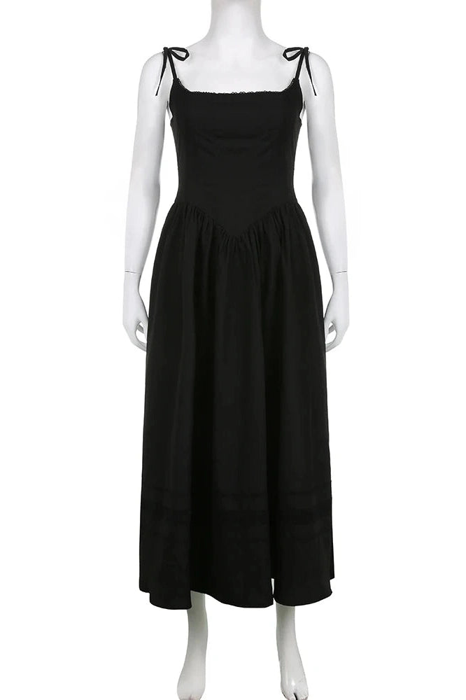 KAVAW - Vintage A-Line Maxi Dress