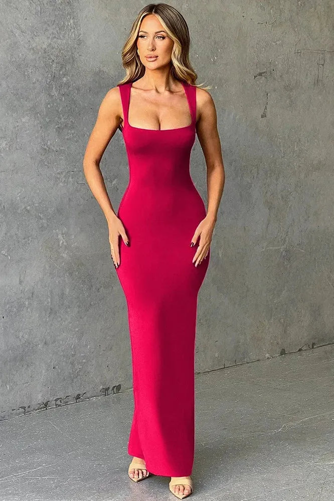 KAVAW - Elegant Sleeveless Maxi Dress