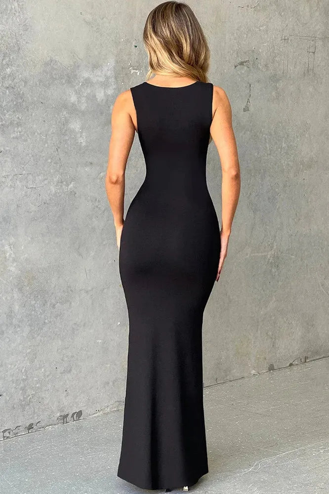 KAVAW - Elegant Sleeveless Maxi Dress