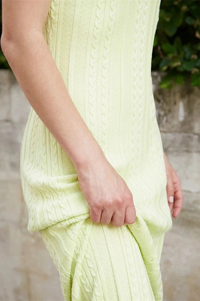 KAVAW - Knit Ribbed Maxi Dress